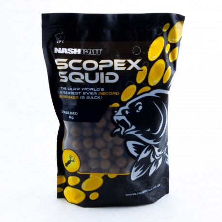 Nash Scopex&Squid Boilies 20mm 1kg