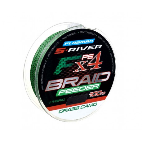 Flagman S-River Feeder Braid - 100m