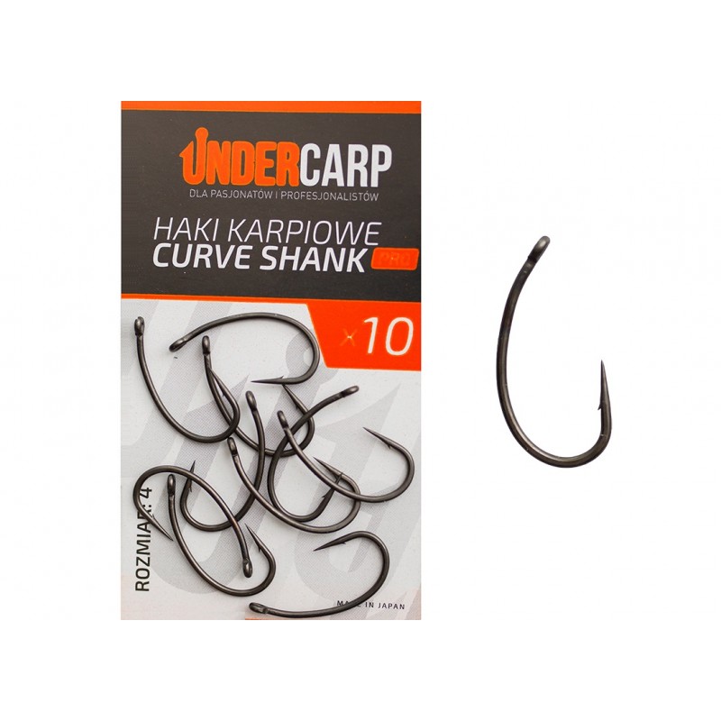 Haczyki Fox Carp Hooks Curve Shank Nr 4