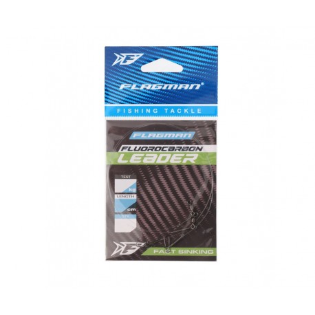 Flagman przypon Fluorocarbon  2szt. 0,45mm 25cm 9,8kg