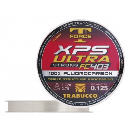 Fluorocarbon T-Force XPS Ultra Strong 50m 0,12mm