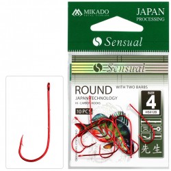 Haki Mikado Sensual Round z Zadziorami Nr 10 RED