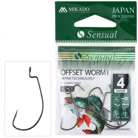 Haki Mikado Sensual OffSet Worm I Nr 1/0